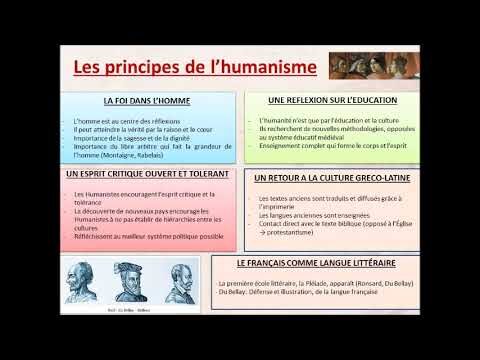 Litt&eacute;rature humaniste en France &agrave; la Renaissance